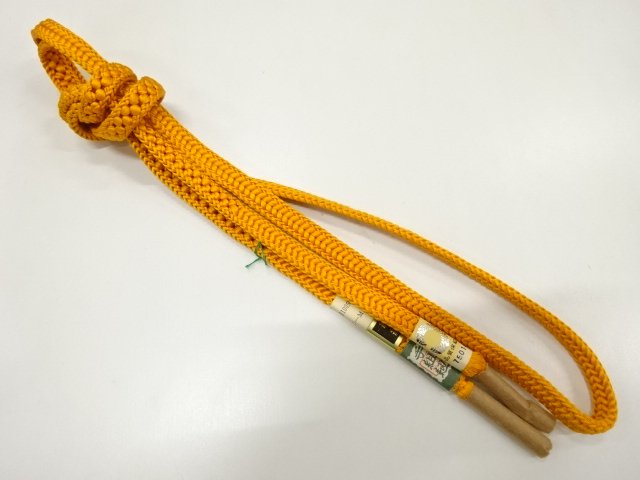 JAPANESE KIMONO / HANDTIED OBIJIME CORD 